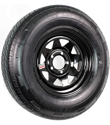 Amazon.com: eCustomrim Trailer Tire and Rim Radial ST205